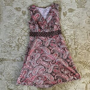 Vintage Croft and Barrow Paisley Dress